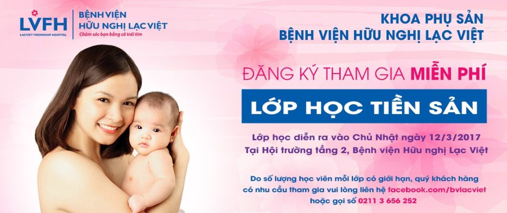 Lớp học tiền sản miễn phí dành cho mẹ bầu